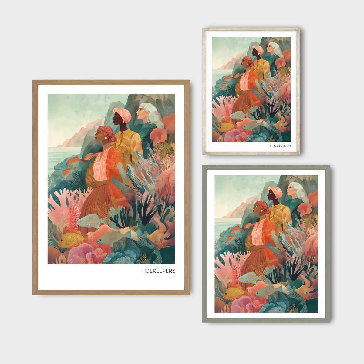Premium Art Print - One Ocean: Tidekeepers