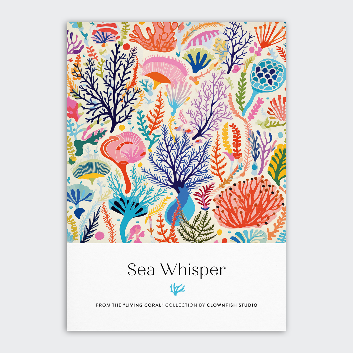 Postcard Set - 12x A6 - Living Coral