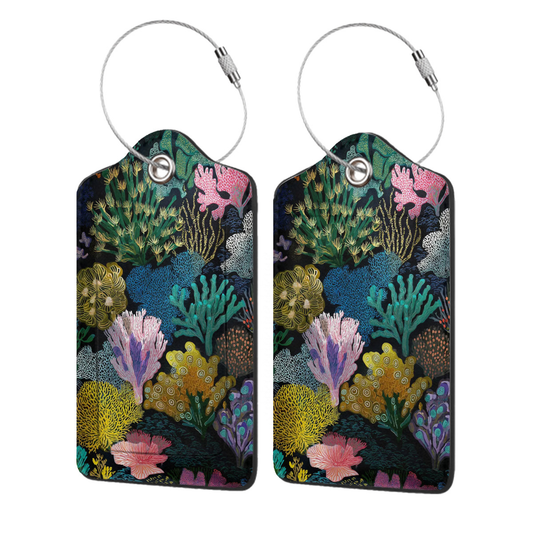 Drift Travel Tags - Living Coral: Twilight Reef